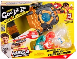 Mega Launcher Spielzeug HEROES OF GOO JIT ZU mit 3 Goo Slingers