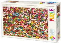 D-Toys Puzzle - Food Sweets - 1000 Teile - anspruchsvolles Puzzle