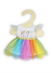 Heless Puppenkleid Einhorn Regenbogen 20-25cm - Einhorn Spielzeug