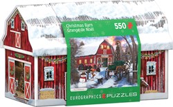 Eurographics Christmas Barn Tin (550)