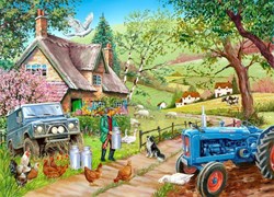 House of Puzzles *Farm Fresh 500 Piece Puzzle