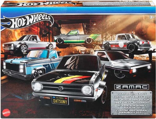 Mattel Hot Wheels Zamac Auto Spielzeugset - 6 Stück - Sammlerautos