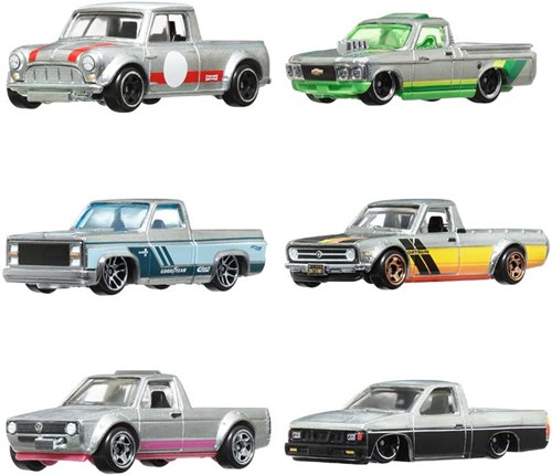 Mattel Hot Wheels Zamac Auto Spielzeugset - 6 Stück - Sammlerautos-3