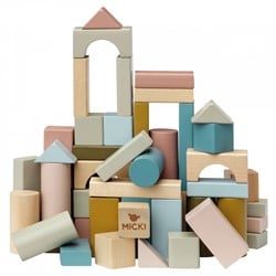 Micki Houten blokken (60 stuks)