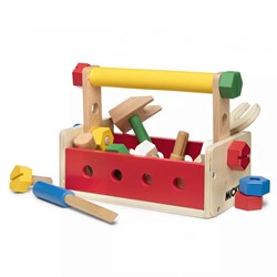 Micki Houten gereedschapskist/constructieset (25-delig)