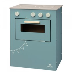 Micki cuisine en bois - bleu - cuisine jouet pour enfants