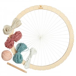 Micki Houten weefraam rond (30cm)
