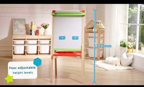 Hape chevalet jouet en bois Little Artist's Easel créatif enfants-3