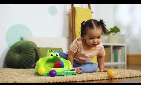Bright Starts Poppin' Ball Frog Ball Play Toy-3