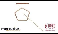 Choroi pentangelset brons/klein - gehamerd-2