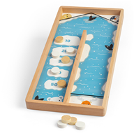 BigJigs Holz Ice Puck Game - Lernspiel für Kinder mit Tieren-3