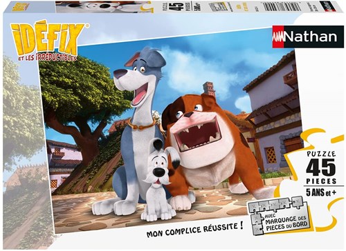 Nathan puzzle Idefix and Friends - 45 pièces puzzle enfant cartoon-2