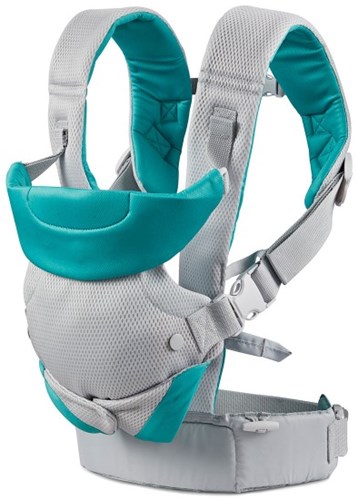 Infantino Babytrage Flip 4-in-1 leicht & atmungsaktiv ergonomisch-2