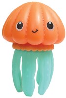 Infantino jouet de bain Glowing Jelly Light orange bleu sensoriel bébé