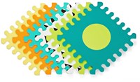 Infantino weiche Schaumstoff-Puzzlematte Baby Spielmatte 6-teilig bunt