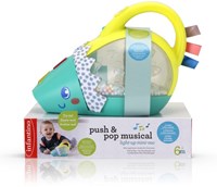 Infantino aspirateur jouet Push & Pop musical lumière et son-2