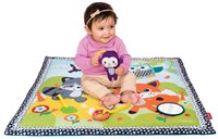 Infantino Spieldecke Safari Activity Gym mit Spielbogen und Spielzeug-2