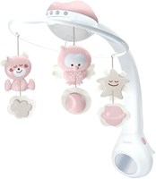 Infantino Musikmobile Projektor Babyzimmer 3-in-1 rosa beruhigend