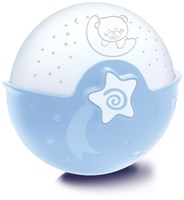 Infantino Baby Projektor Nachtlicht Blau mit Musik und Sternenhimmel