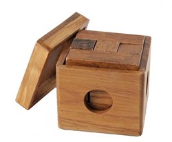 Angeltoys IQ puzzel hout  kubus