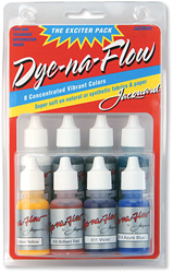 Jacquard Jacquard Dye-Na-Flow Mini Exciter Set 8 Stück 14 ml