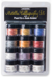 Jacquard Jacquard Pearl Ex Kalligraphie-Pigmente 12 Stück