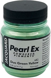 Jacquard Jacquard Pearl Ex Pigment 14 gr Duo Groen Geel