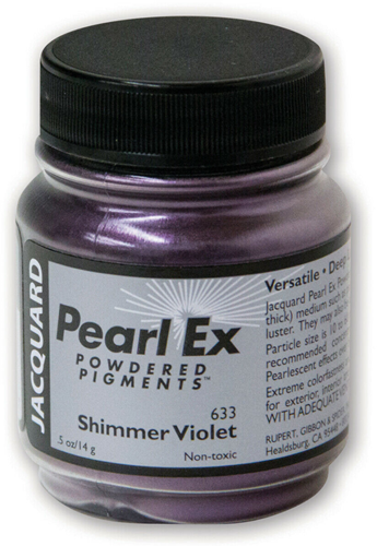 Jacquard Pearl Ex Pigment 14 g Violet Scintillant poudre créative