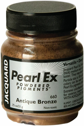 Jacquard Pearl Ex Pigment 21 g bronze antique pigment en poudre