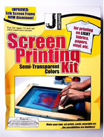 Jacquard kit de sérigraphie surfaces claires 25x35 cm jouet créatif