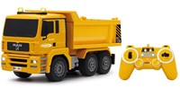 Jamara camion-benne MAN 1:20 véhicule de chantier télécommandé jaune-2