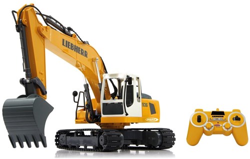 Jamara excavatrice Liebherr R936 1:20 - Jouet RC avec son-2