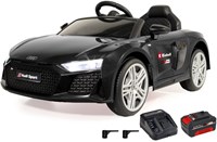 Jamara voiture électrique pour enfants Audi R8 Spyder 18V avec Bluetooth noir-2