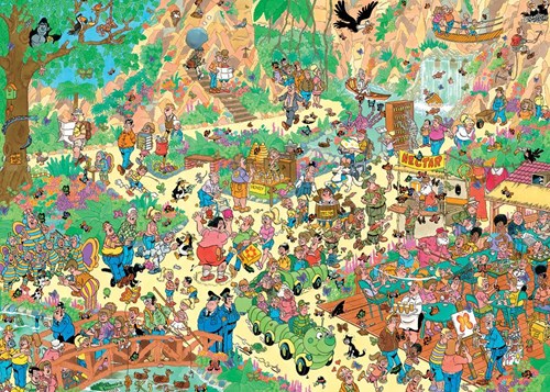 Jumbo Puzzle Jan van Haasteren fröhliche Schmetterlinge 1000 Teile Tiere