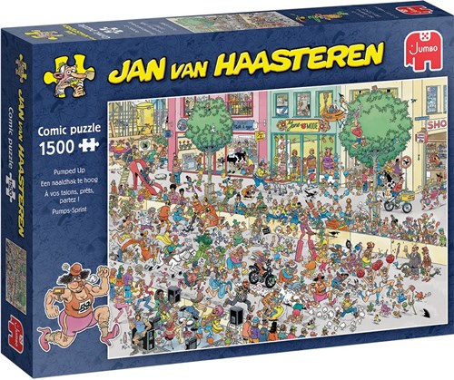 Puzzel Jan Van Haasteren Een Naaldhak te  Hoog (1500)-2