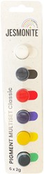 Jesmonite Jesmonite Pigmentstreifen 6x2g Classic