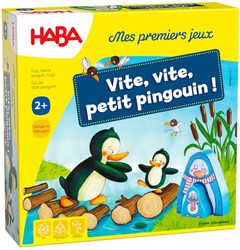 Haba !!! Jeu - Mes premiers jeux - Vite, vite, petit pingouin! (F = NL 1307056004 - DE 1307056001) (DE/E/F/NL/IT/ES)
