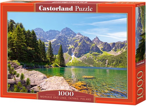 Castorland Jigsaw Puzzle - 1000 Pieces - Morskie Oko Tatras Lake, Poland - 1,000 pieces-2