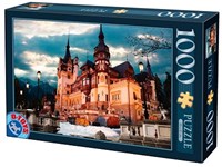 DToys Jigsaw Puzzle - 1000 Pieces - Romania : Peles Castle - 1,000 pieces-2