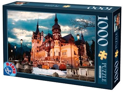 DToys Jigsaw Puzzle - 1000 Pieces - Romania : Peles Castle - 1,000 pieces-2