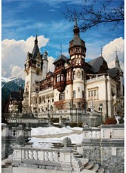 DToys Jigsaw Puzzle - 1000 Pieces - Romania : Peles Castle - 1,000 pieces