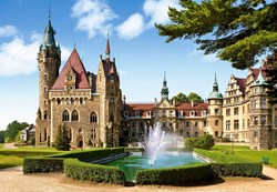 Castorland Jigsaw Puzzle - 1500 Pieces - Moszna Castle, Poland - 1,500 pieces