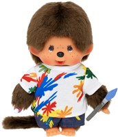 Monchhichi Kuscheltier Junge Künstler Puppe 20cm Spielzeug