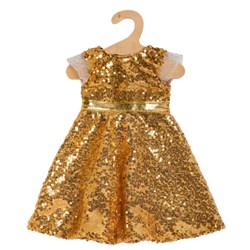 Heless Puppenkleid Goldstar Glitzerkleid 28-35 cm Babypuppe