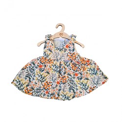 Hollie Puppenkleid Blumenkleid Baumwolle für Babypuppe 34 cm