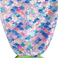 Heless vêtement poupée sirène Yara 35-45 cm robe à paillettes-2