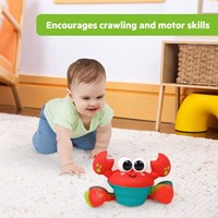 Bright Starts Rockin’ Crawling Crab Red-3