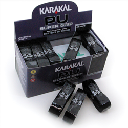 Karakal Black PU Super Grip (Pack of 24) - Black - Pack of 24