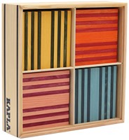 Kapla coffret de construction - 100 planchettes en 8 couleurs - OCTOCOLOR jouet en bois