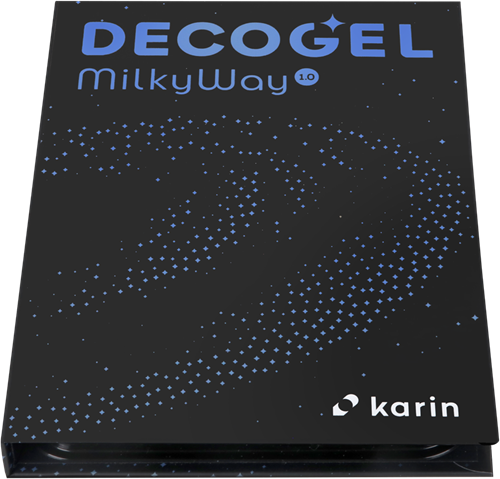 Karin Karin Decogel 1.0 Gelpen Set Milky Way 10 kleuren